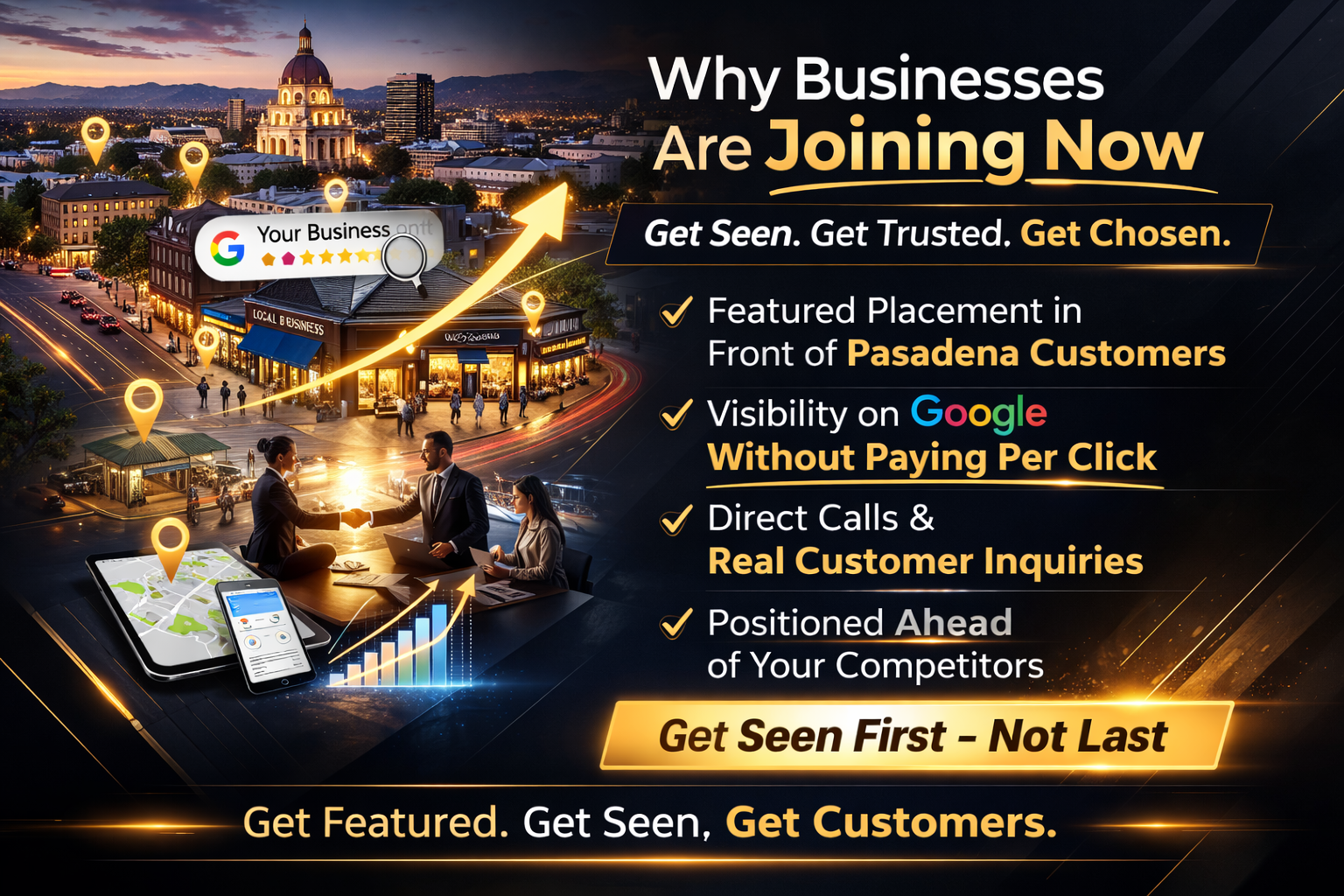 Pasadena business growth and local visibility